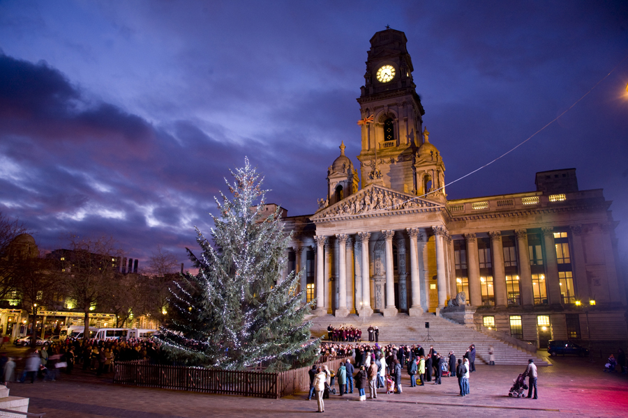 Outdoor Christmas Tree